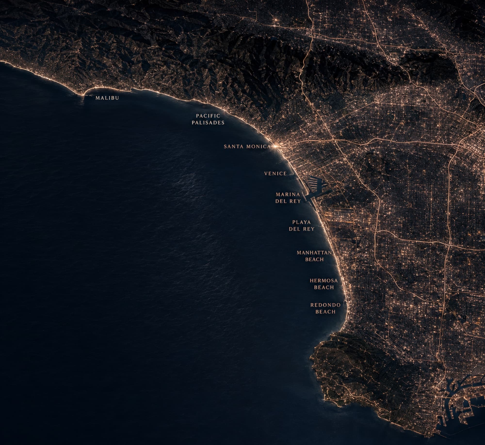 Westside neighborhoods from Malibu to Redondo Beach